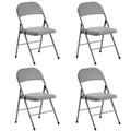 Foldable Iron PVC Chairs M5532