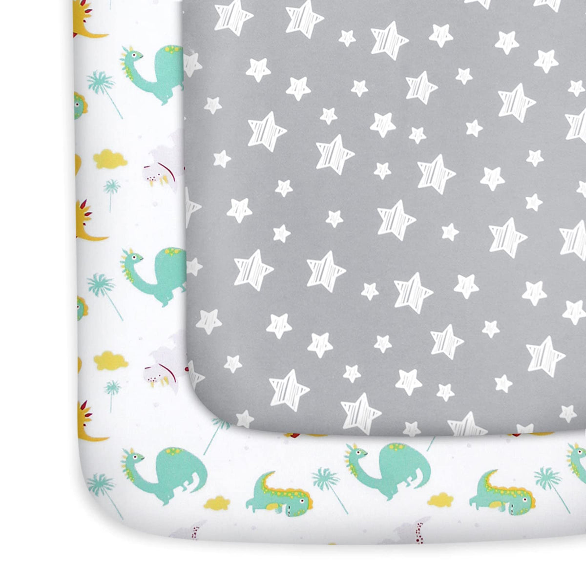 Pack and Play Sheets, Mini Crib Sheets, Stretchy Playard Fitted Sheet C89231