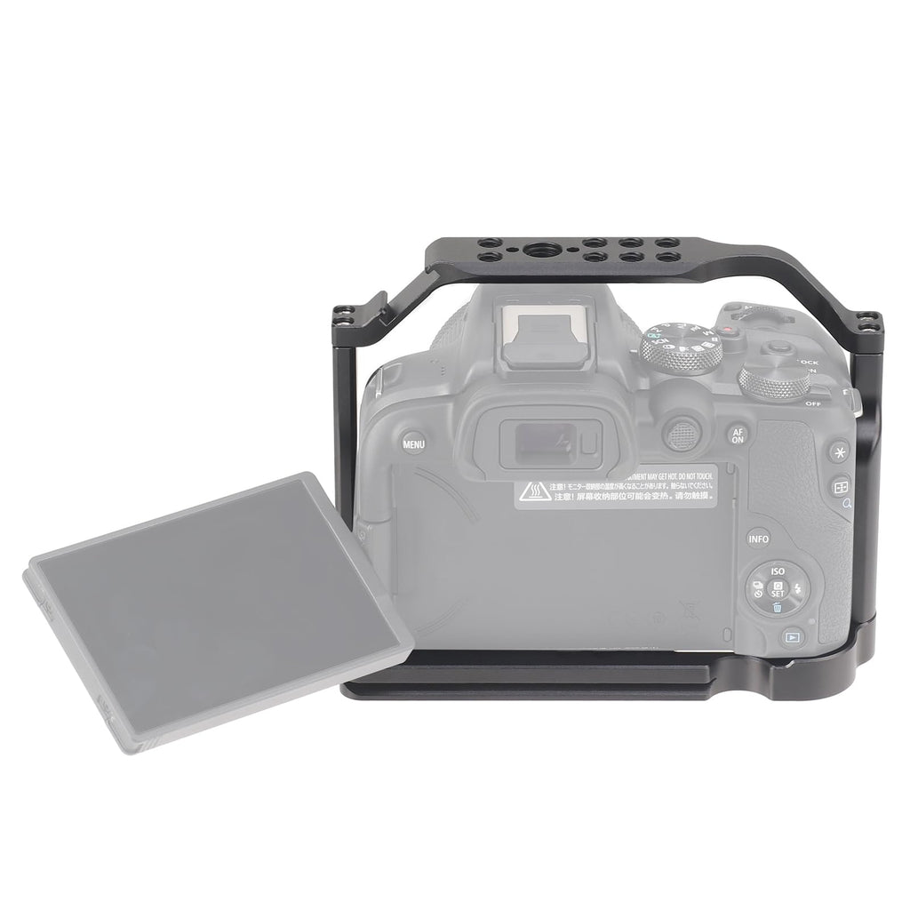Camera Cage with NATO Rail Cold Shoe Quick Release Plate R201