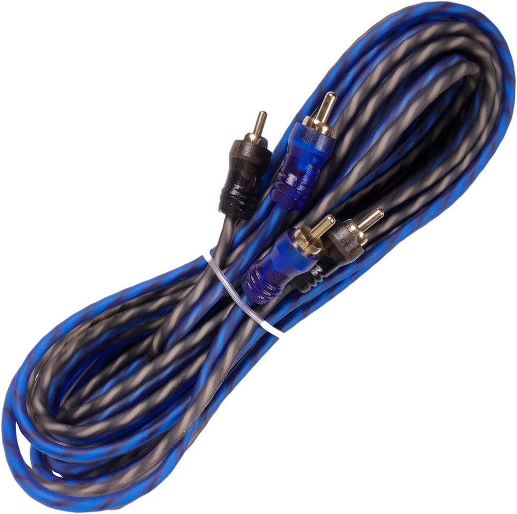 0 Gauge Amp Kit Amplifier Install Wiring 5000W to 8000W Blue Z46423