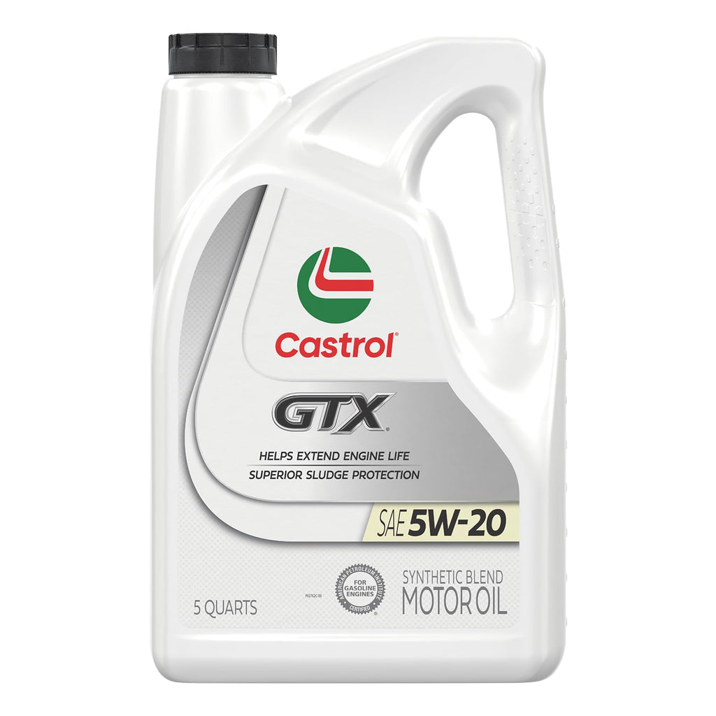 5W-20 Synthetic Blend Motor Oil, 5 Quarts E96302