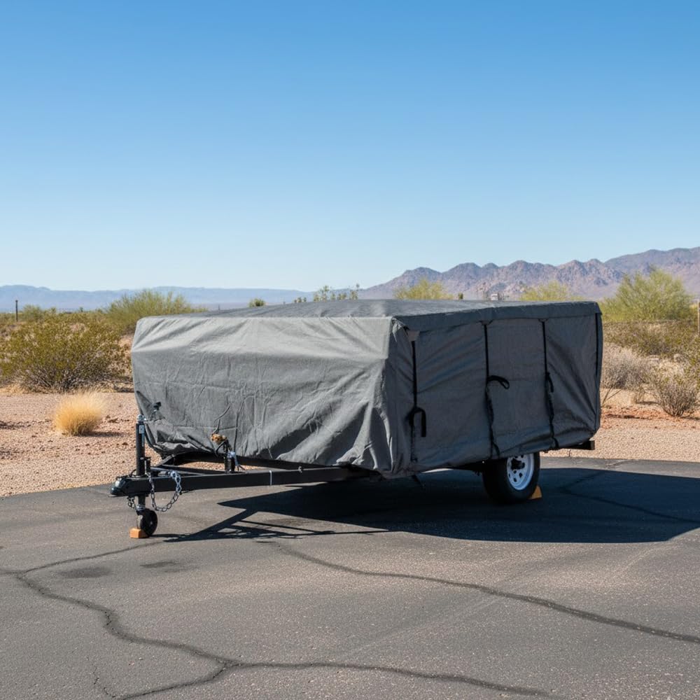 Pop-up Camper Cover 14' - 16' Water-Resistance Triple Layers Z208
