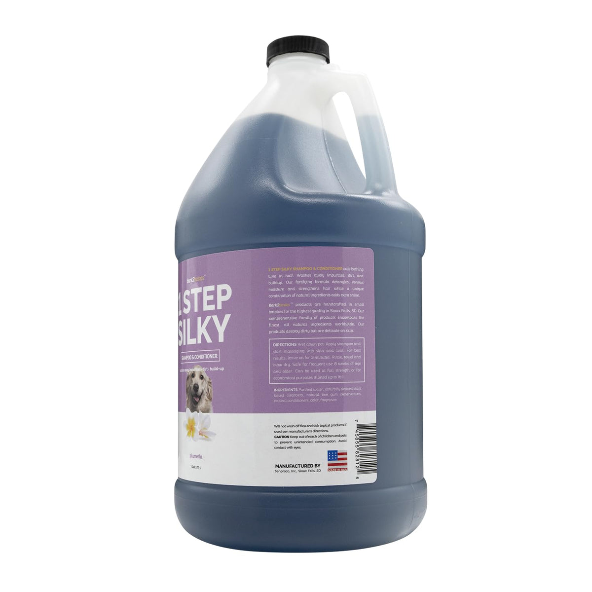 Dog Shampoo and Conditioner 1 Gallon 2 in 1 U552