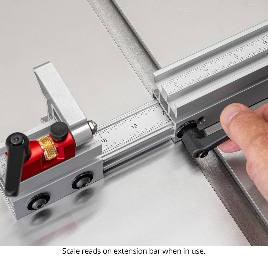 Miter Gauge with Flip Stop and Miter Bar J957