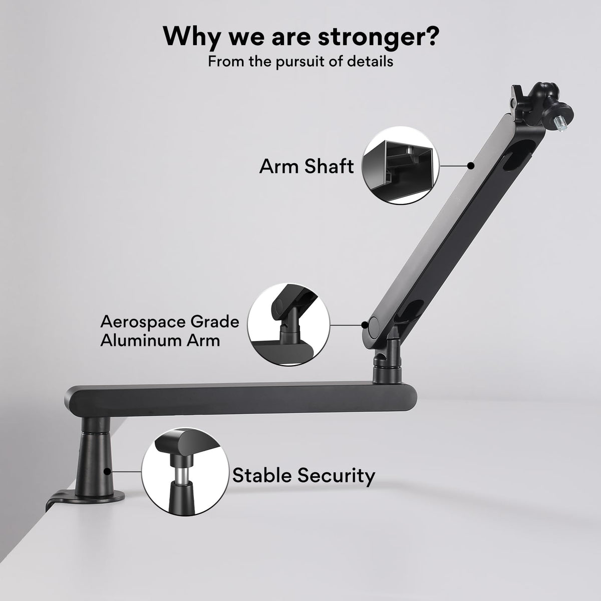 Wireless Gaming Microphone with Boom Arm M51070