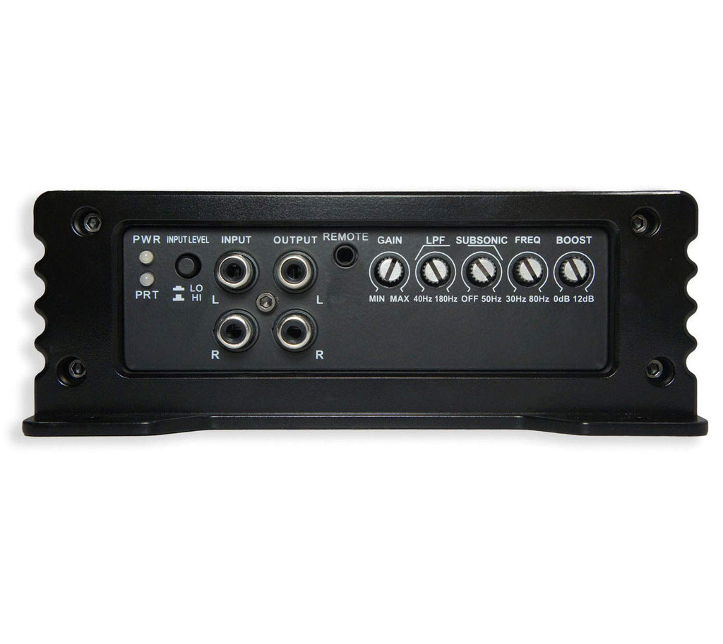 Dual 12" Sub Box and Amp Q87003