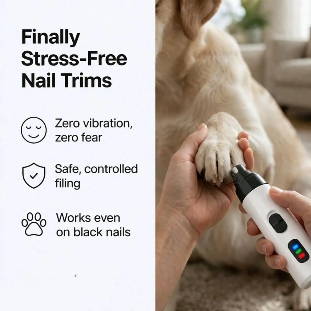 Nail Grinder Silent Groomer White A96751