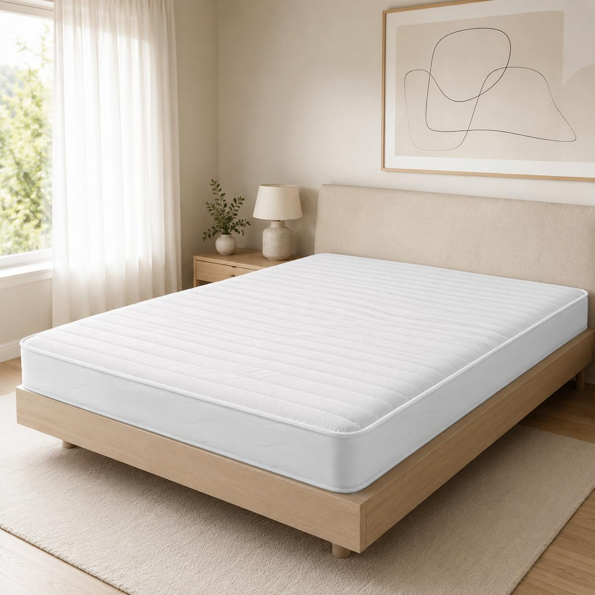 5 Inch Medium Firm Gel Memory Foam Mattress U210