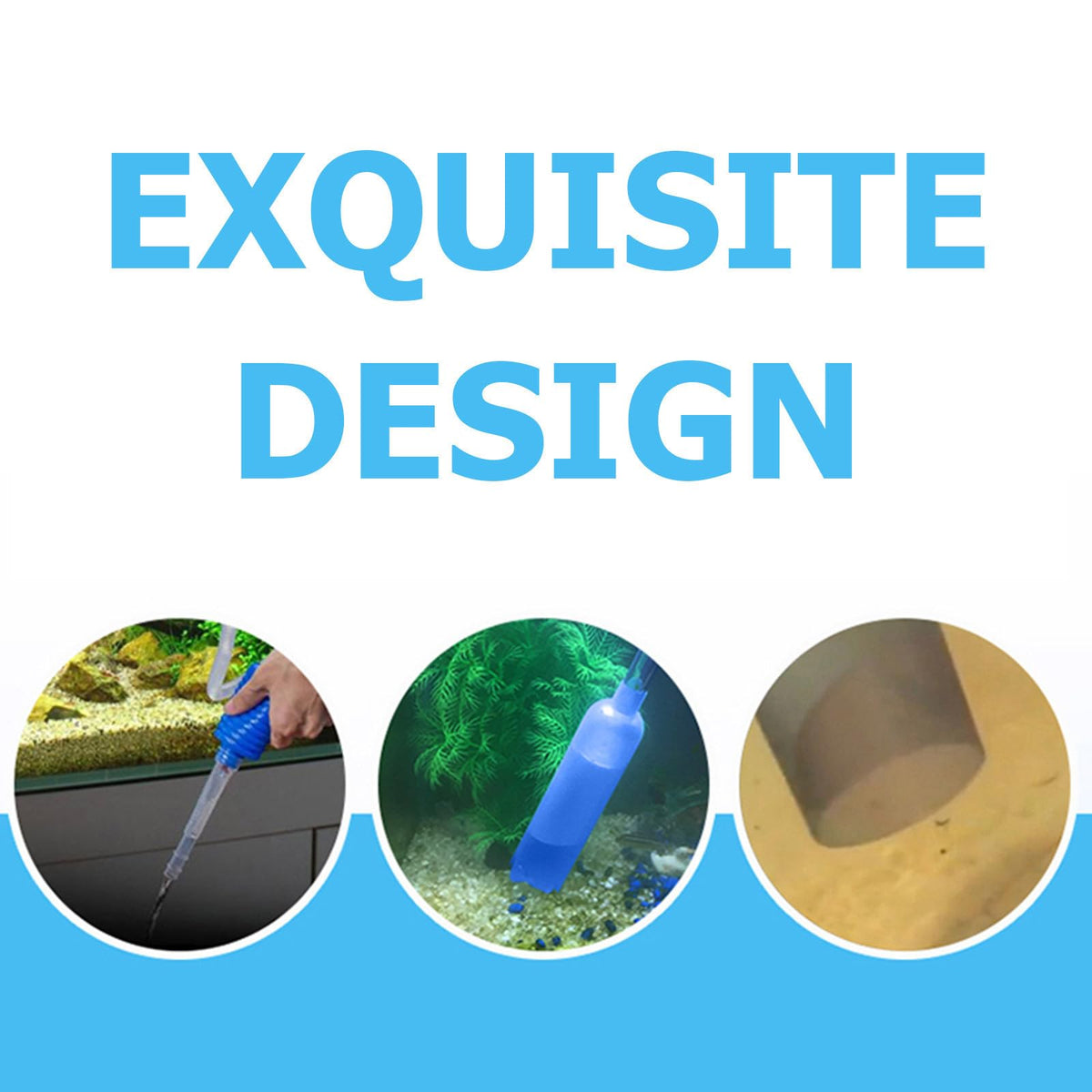 Aquarium Water Changer Kit with Brush Set N467