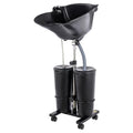 Portable Shampoo Basin with Electric Pump and Wheel B4434
