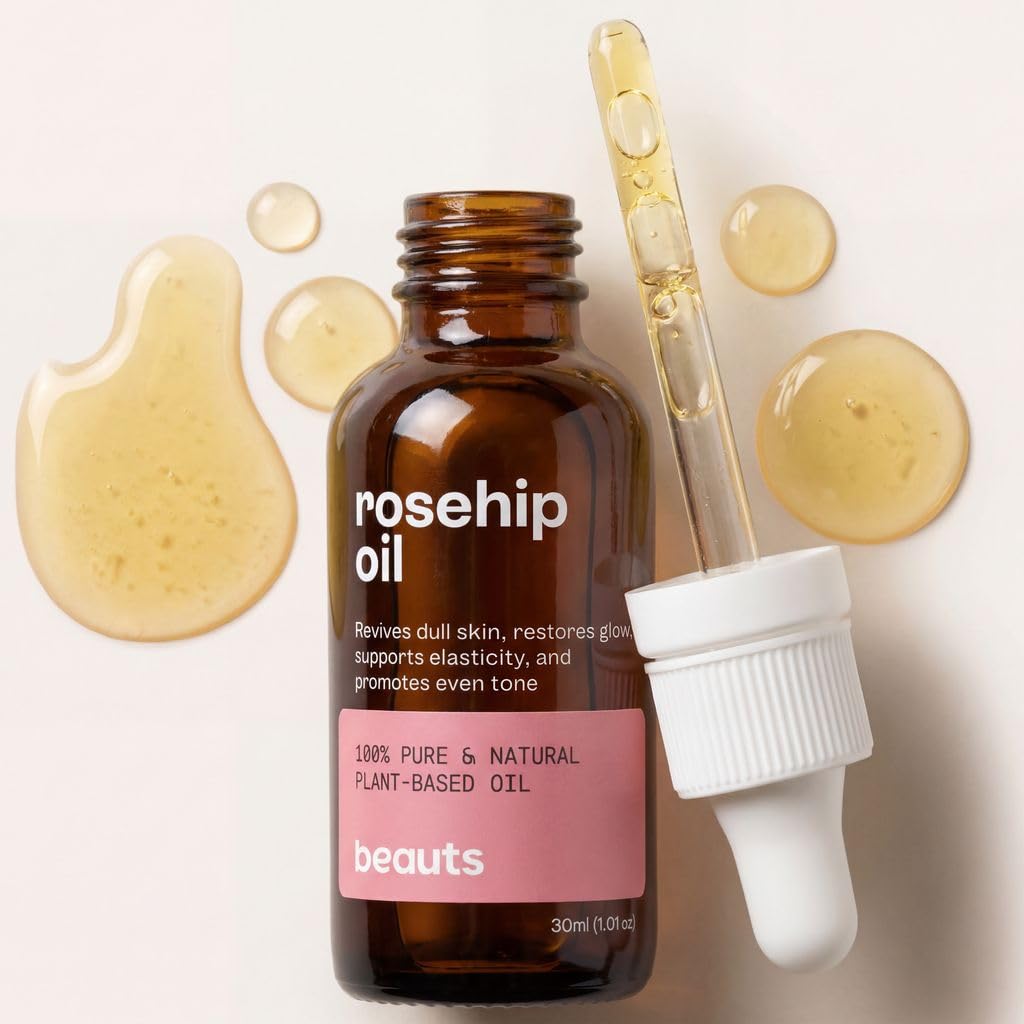Cold-Pressed Unrefined Rosehip Seed Oil 1 oz S587351