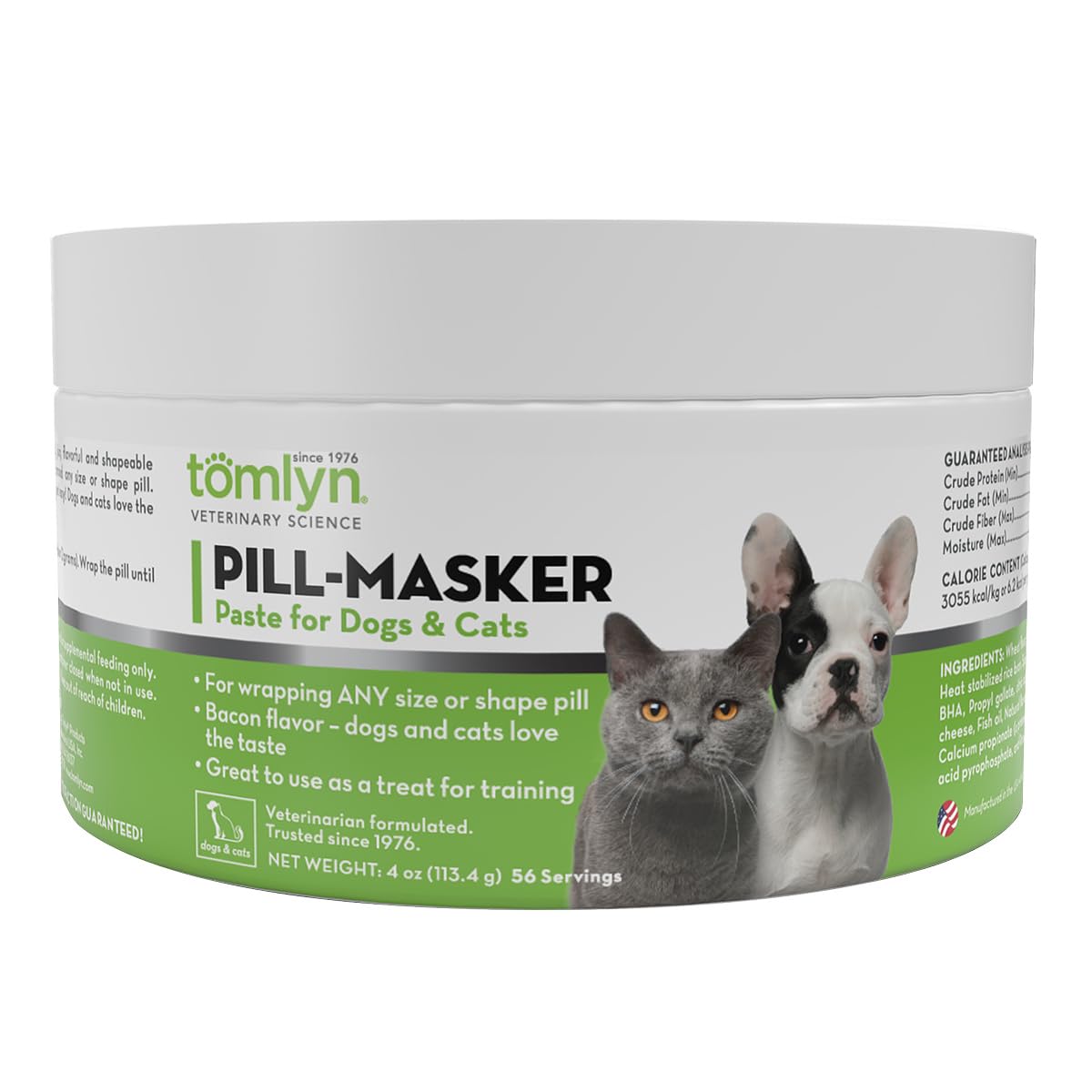 Bacon-Flavored Paste for Dogs & Cats, 4oz J9495