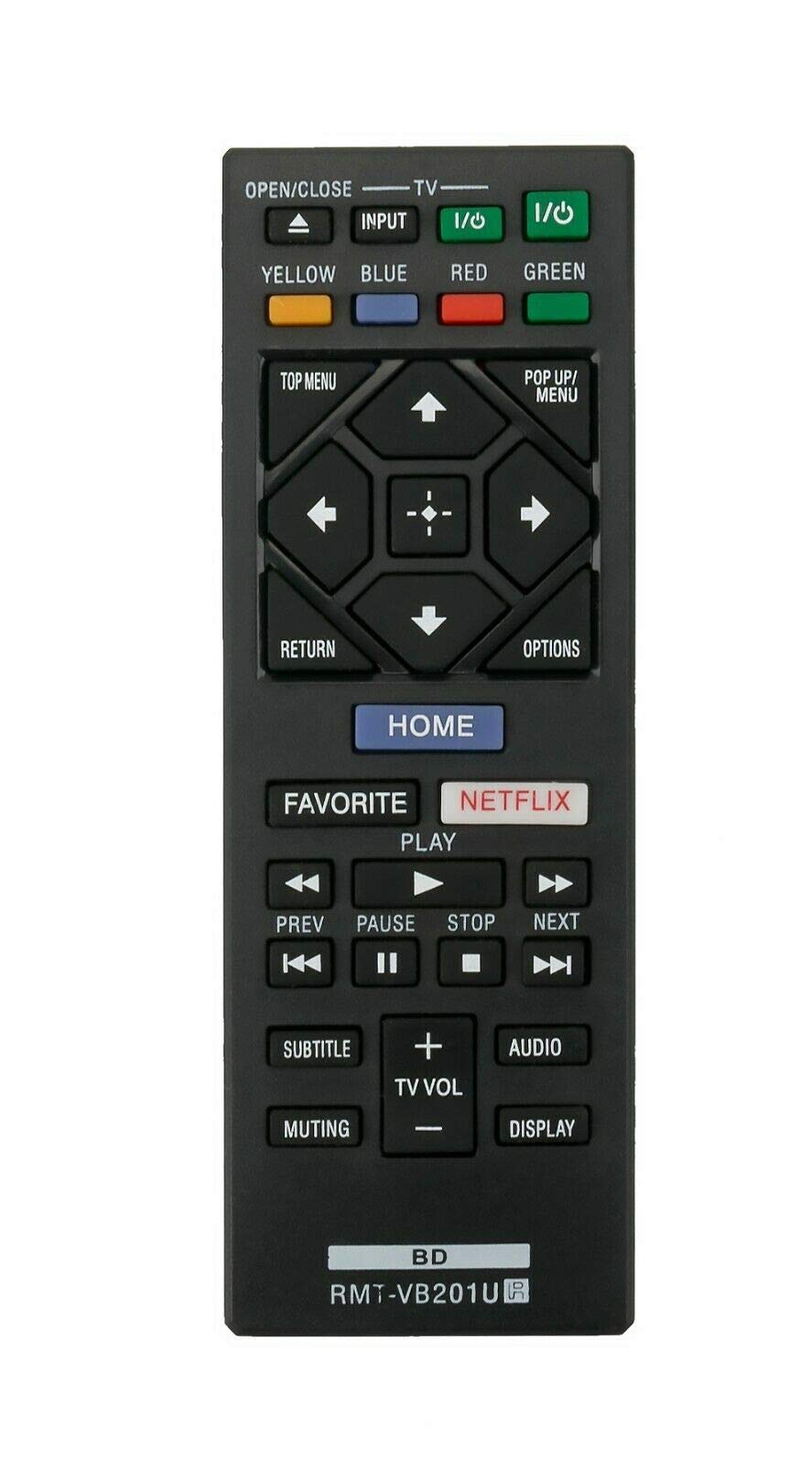 Replacement Remote Control for Blu-ray Player W530