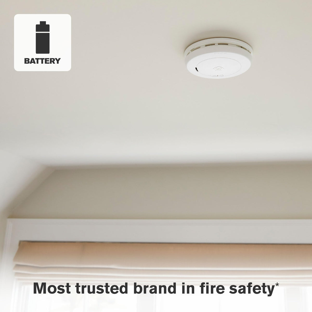 Battery Combination Smoke & Carbon Monoxide Alarm Q4407