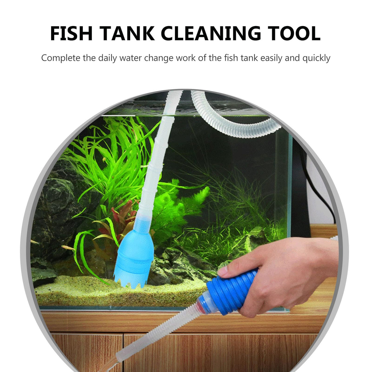 Aquarium Water Changer Kit with Brush Set N467