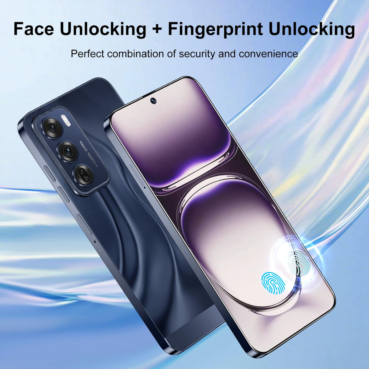 5G Dual SIM Unlocked Smartphone 8GB+256GB Black Q375