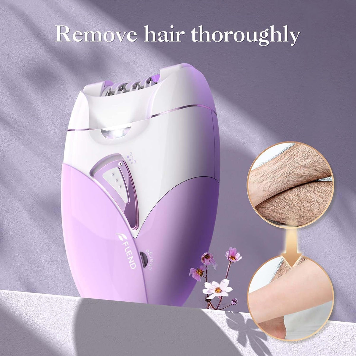 2-Speed Adjustable Epilator with 36 Tweezers P16408