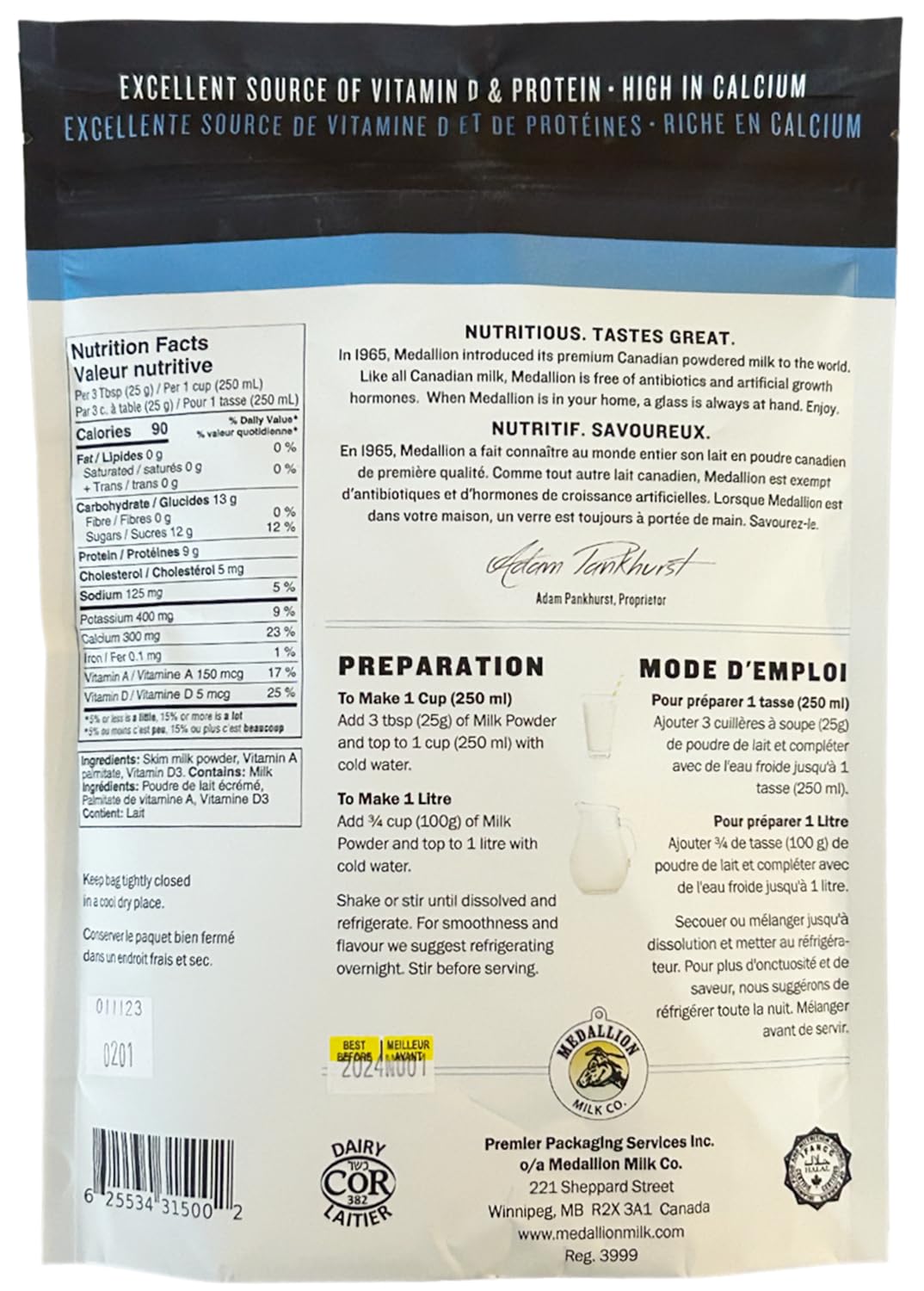 Skim Milk Powder 500g I104046