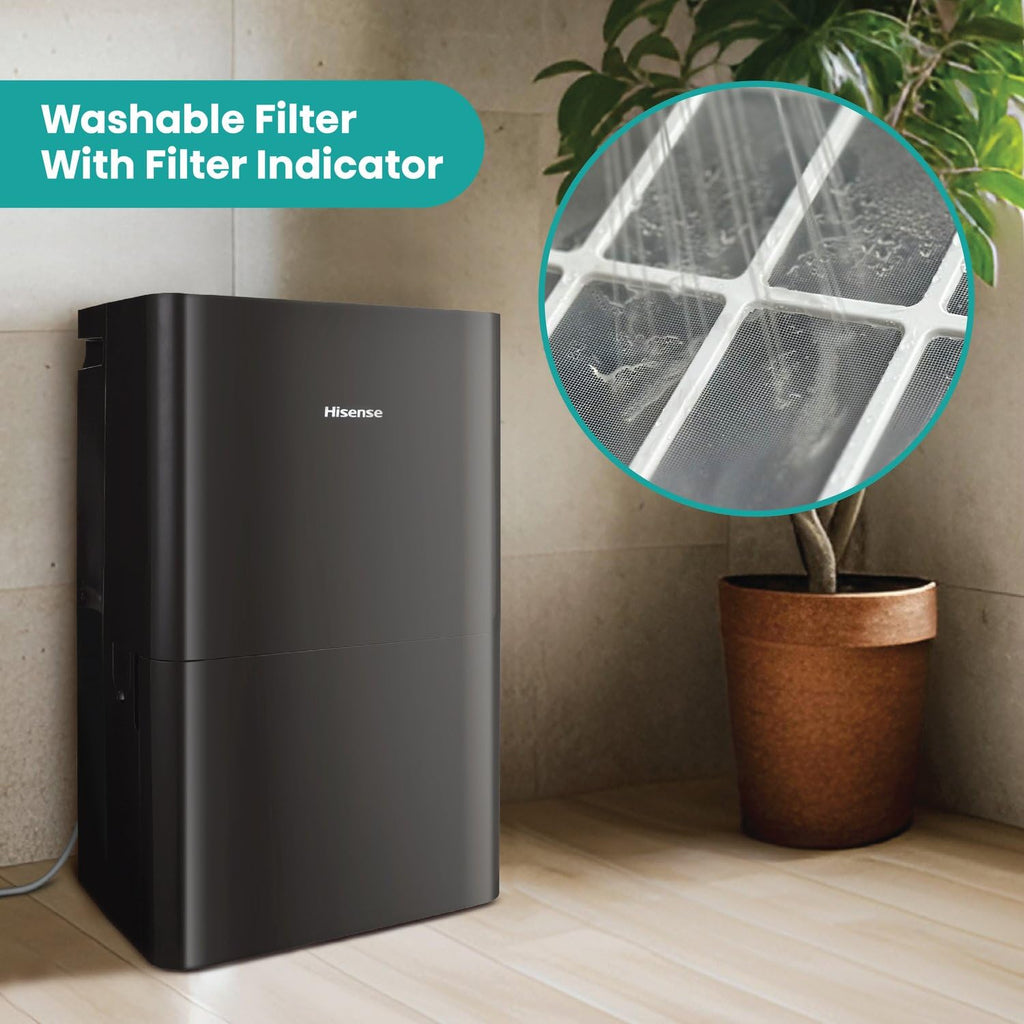 50-Pint Portable Dehumidifier with Built-In Pump X783432