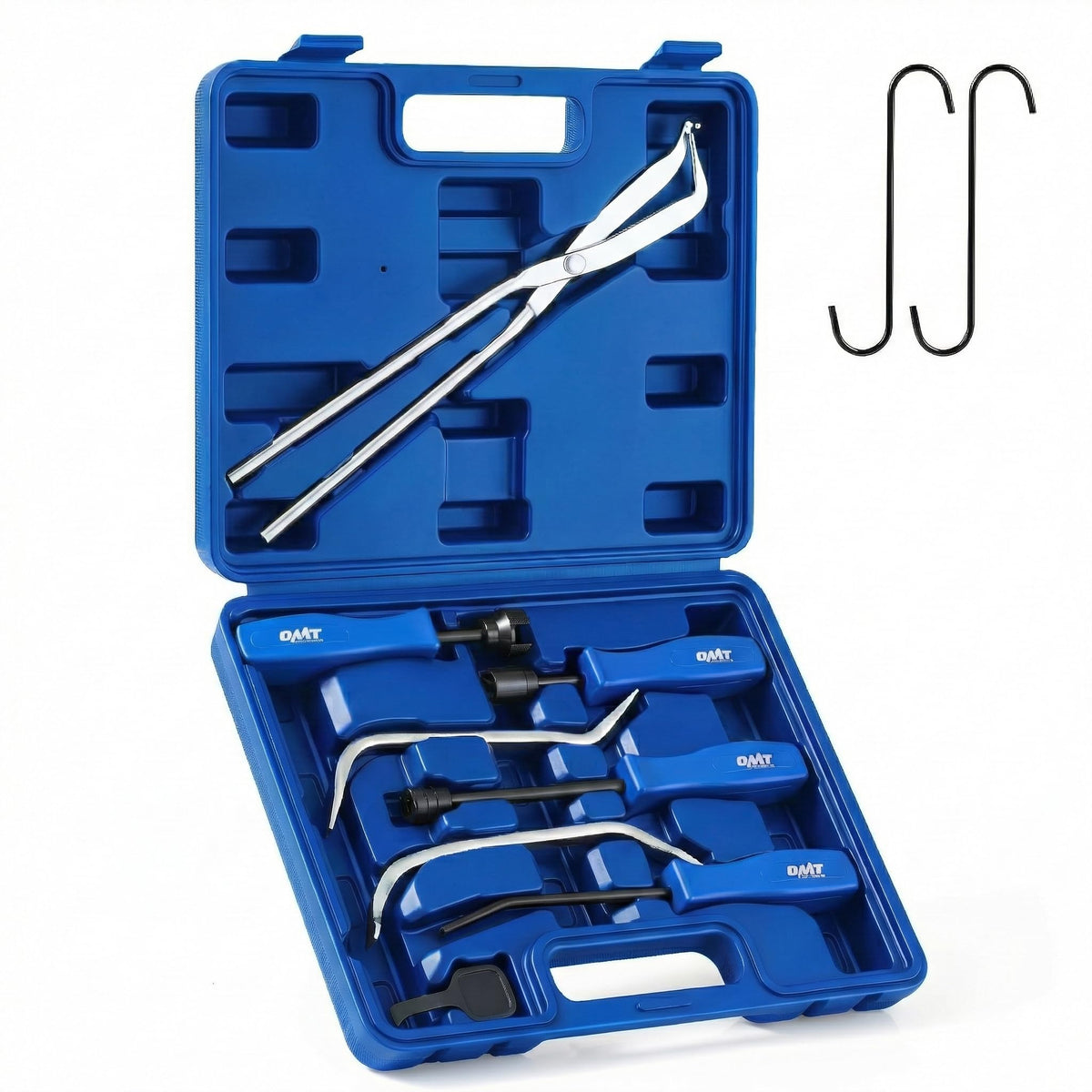 10pc Drum Brake Tool Kit with Spring Pliers and Adjusting Spoons Set M6718