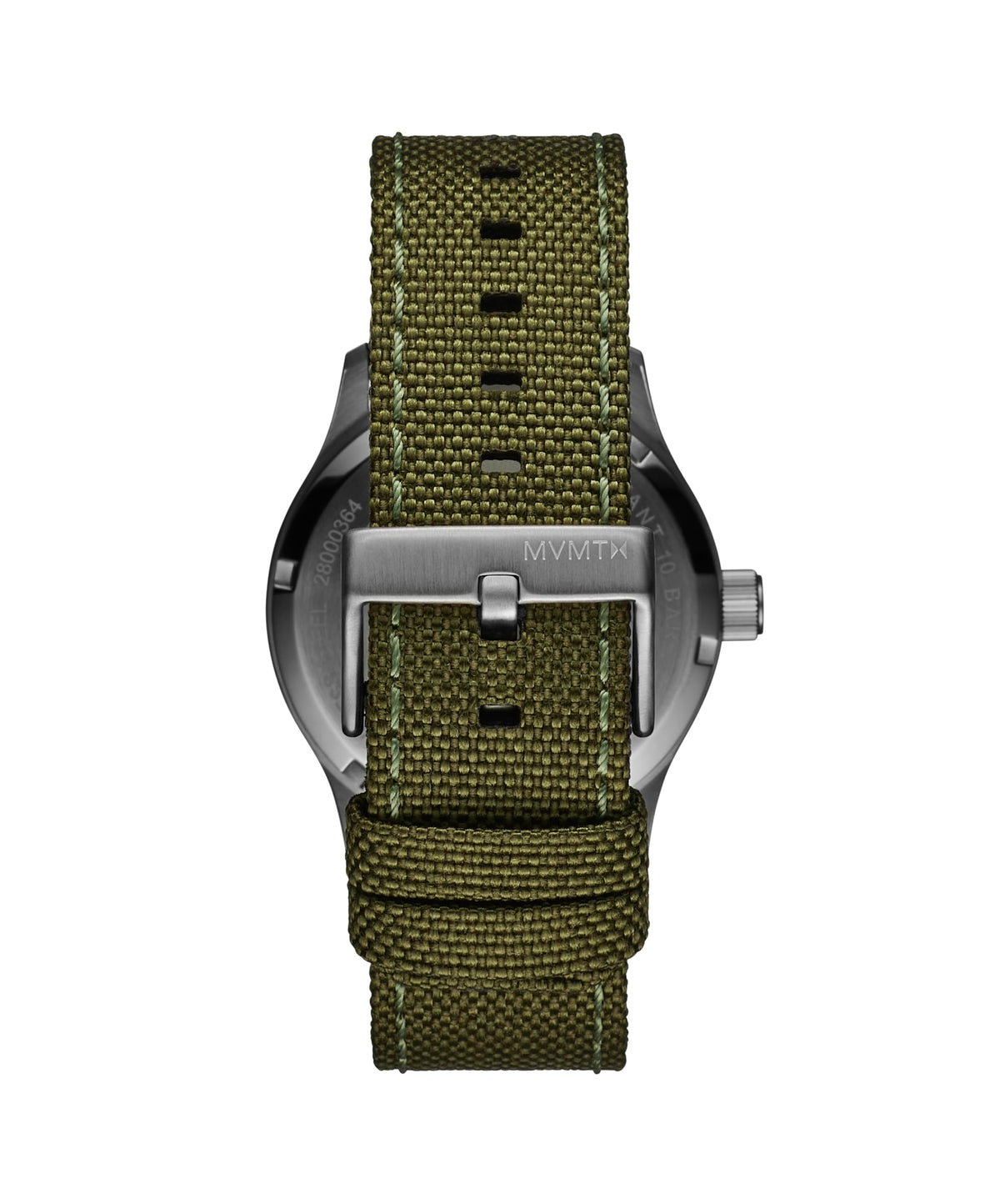 Men's 3 Hand Stainless Steel Nylon Strap Watch 41mm F6118
