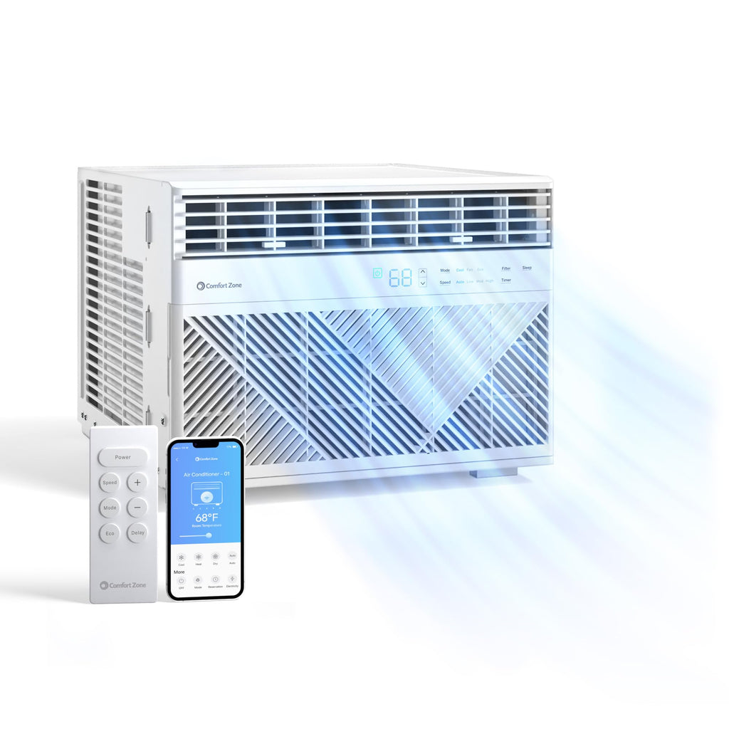 10,000 BTU Smart Wi-Fi Window Air Conditioner Q142250