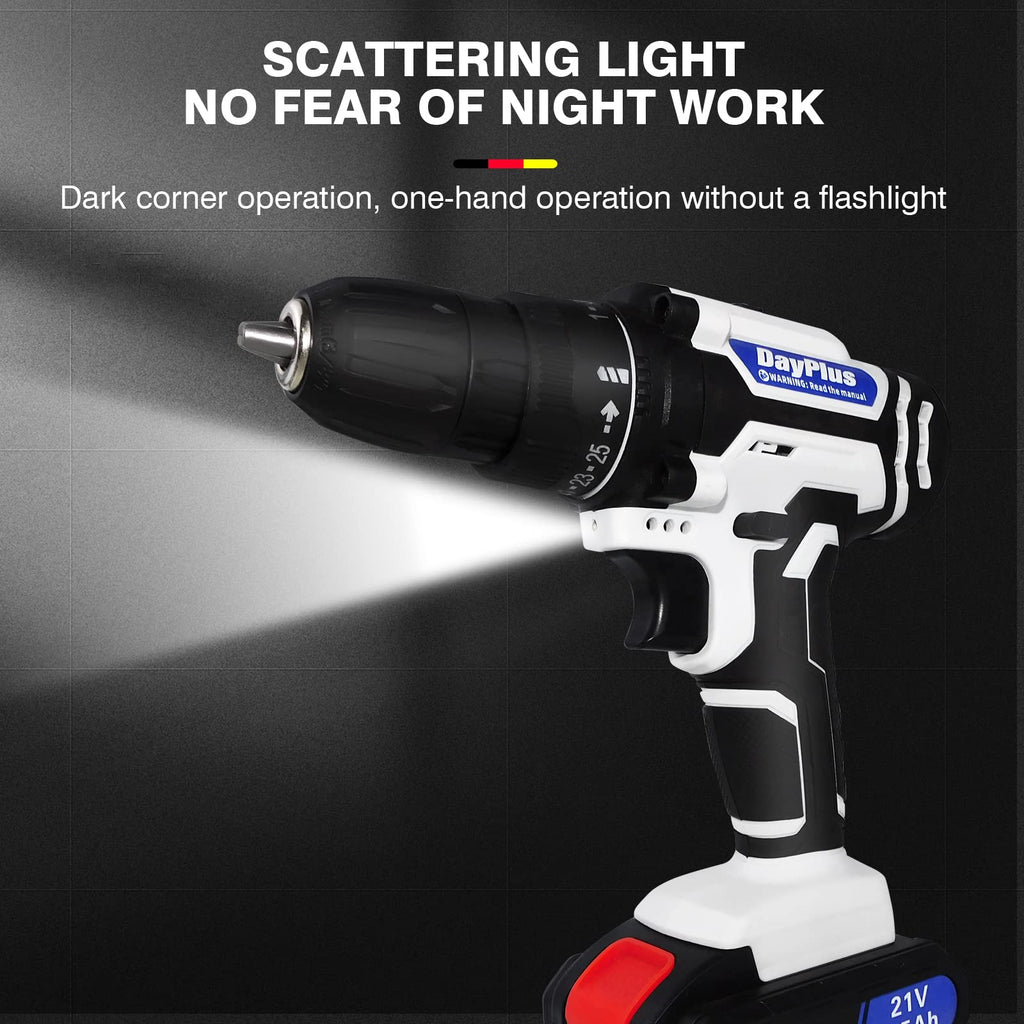 21V Cordless Drill Set with Battery and Fast Charger L9994