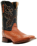 Ostrich Western Boot Broad Square Toe E94091