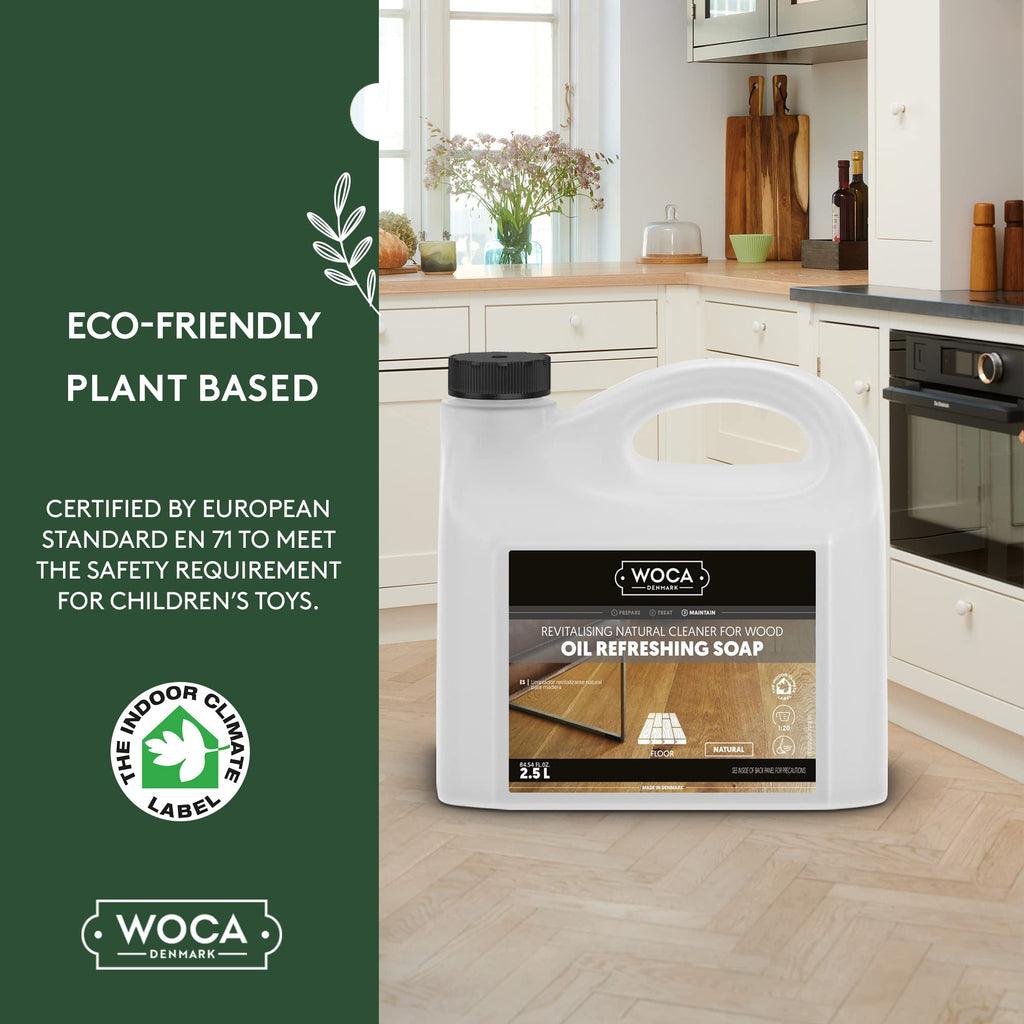 Natural 1L Plant-Based Oil Soap Wood Floor Cleaner V44002