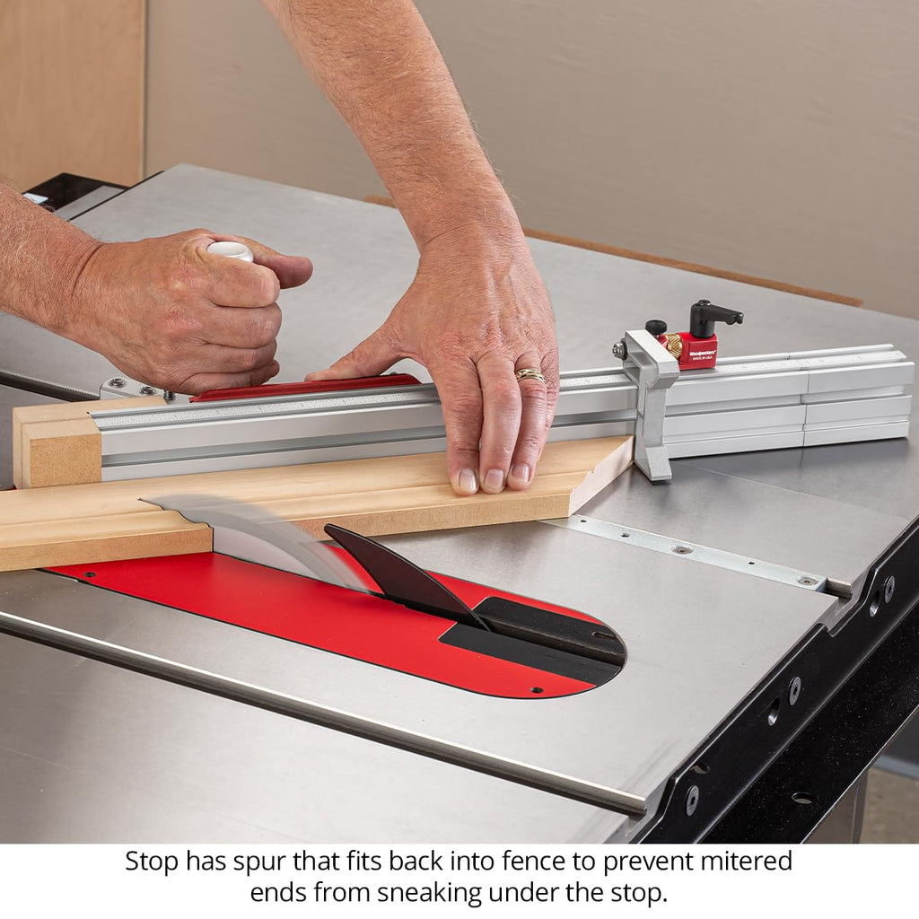 Miter Gauge with Flip Stop and Miter Bar J957