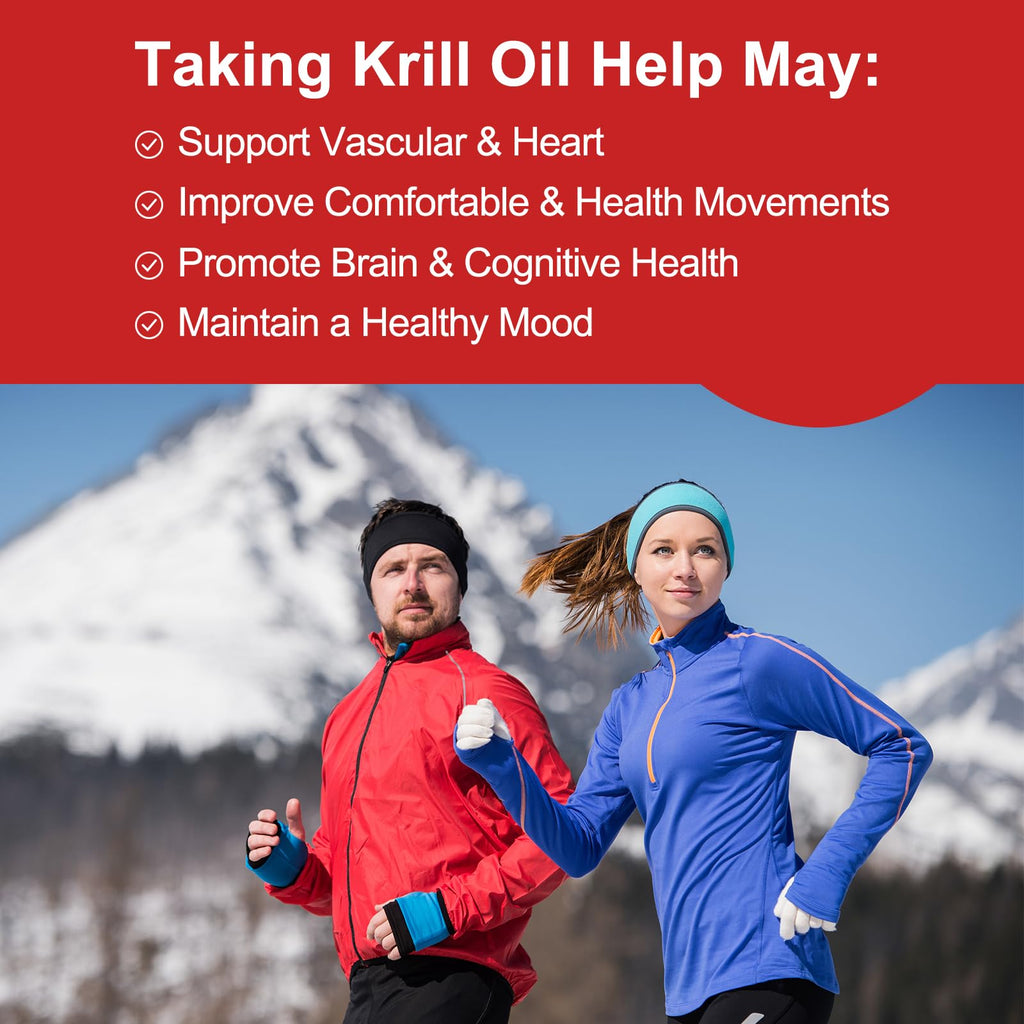 Krill Oil 500 mg Omega-3 120 Softgels W86017