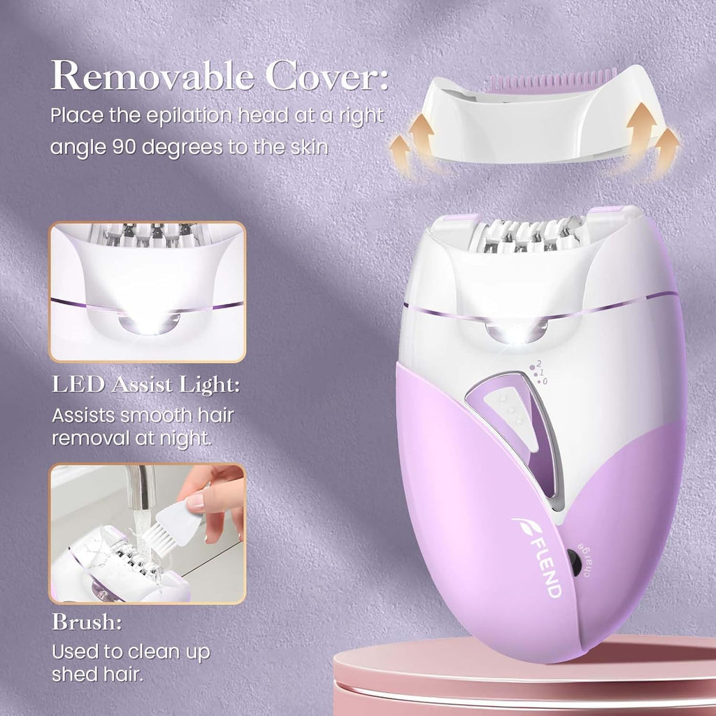 2-Speed Adjustable Epilator with 36 Tweezers P16408
