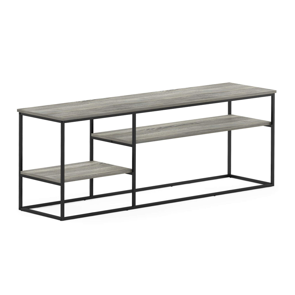 3-Tier Grey Oak TV Stand up to 65 Inch B6261