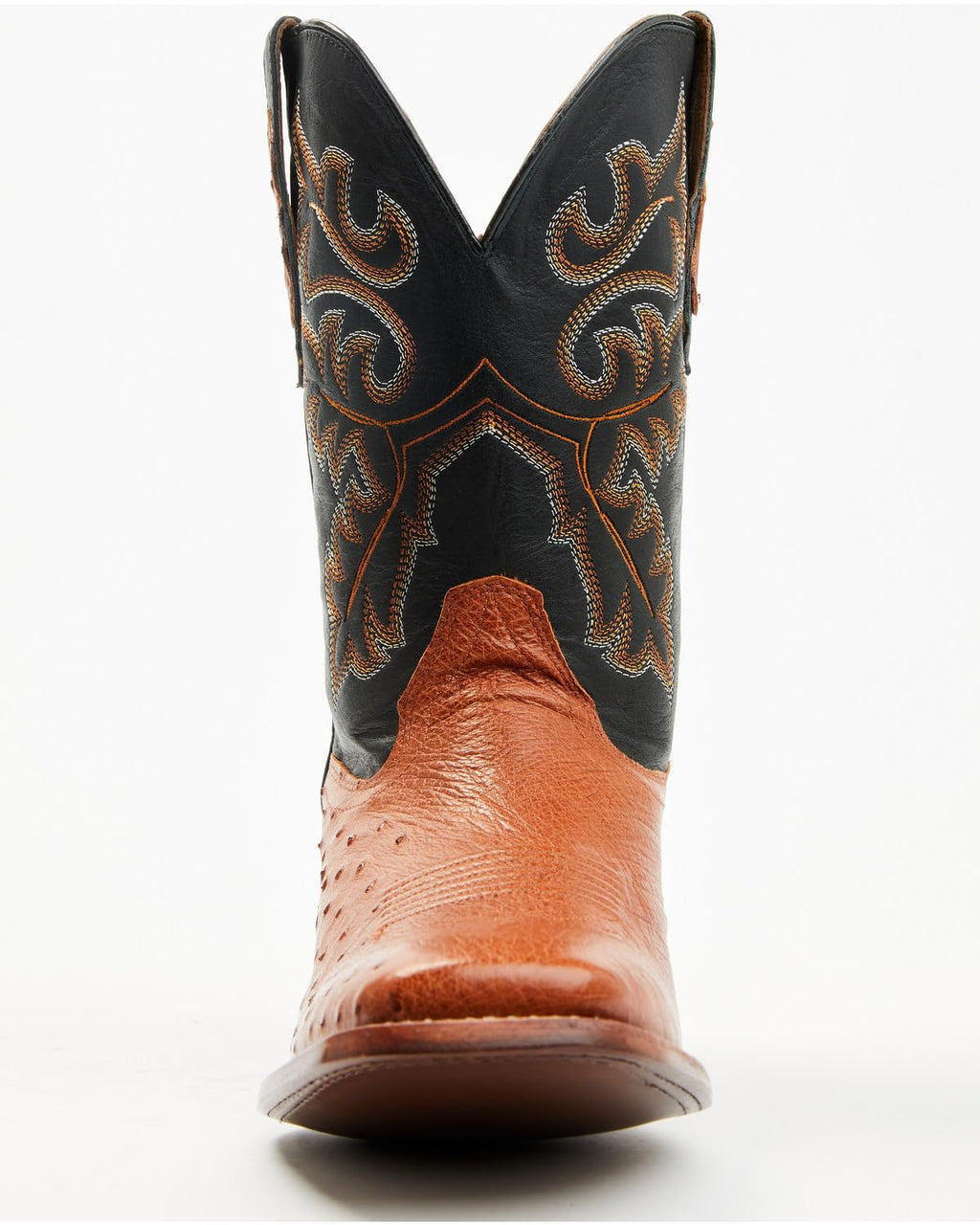 Ostrich Western Boot Broad Square Toe E94091