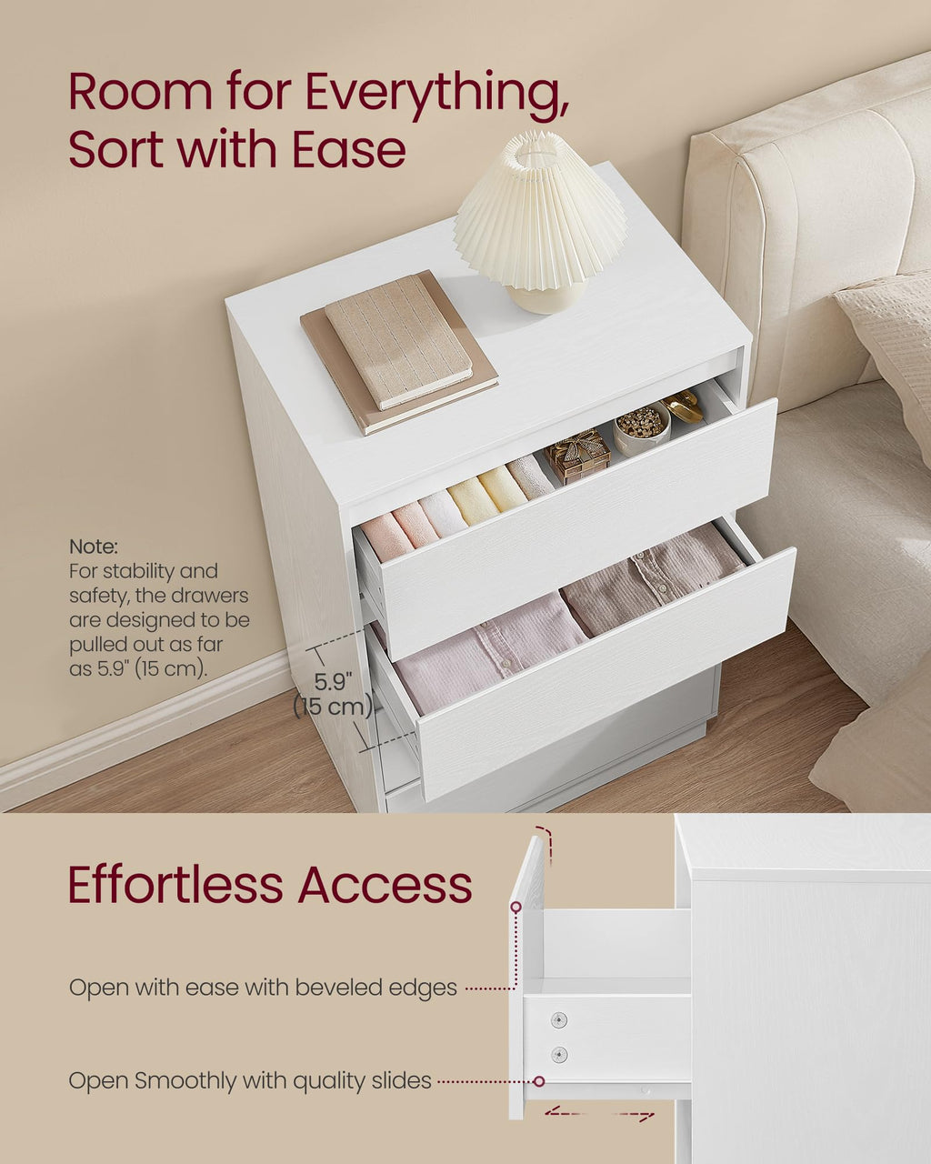 4-Drawer Dresser L938
