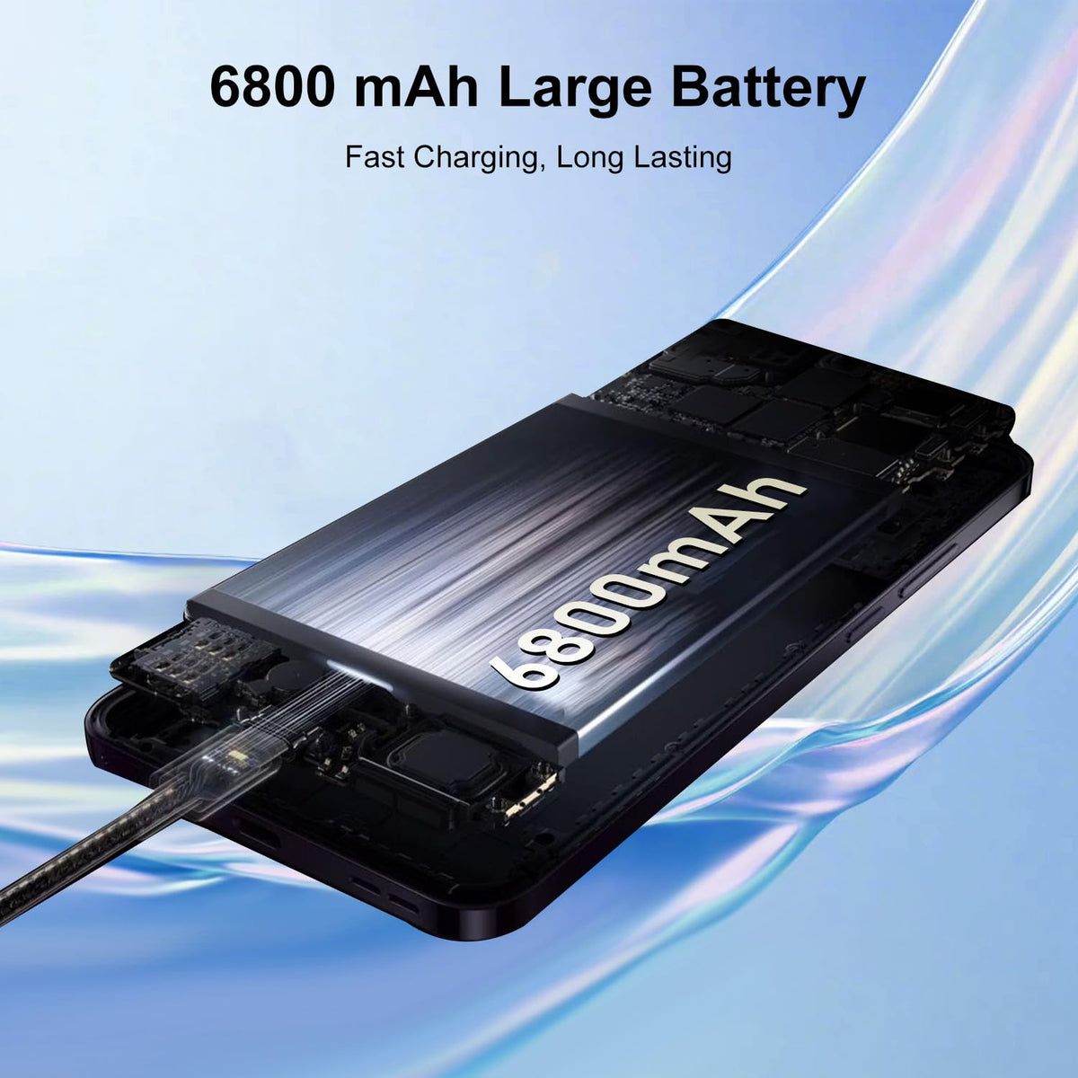 5G Dual SIM Unlocked Smartphone 8GB+256GB Black Q375