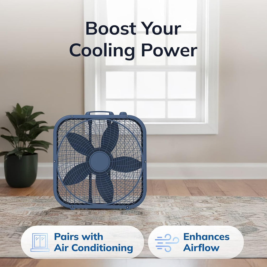 20-Inch 3-Speed Box Fan O554761