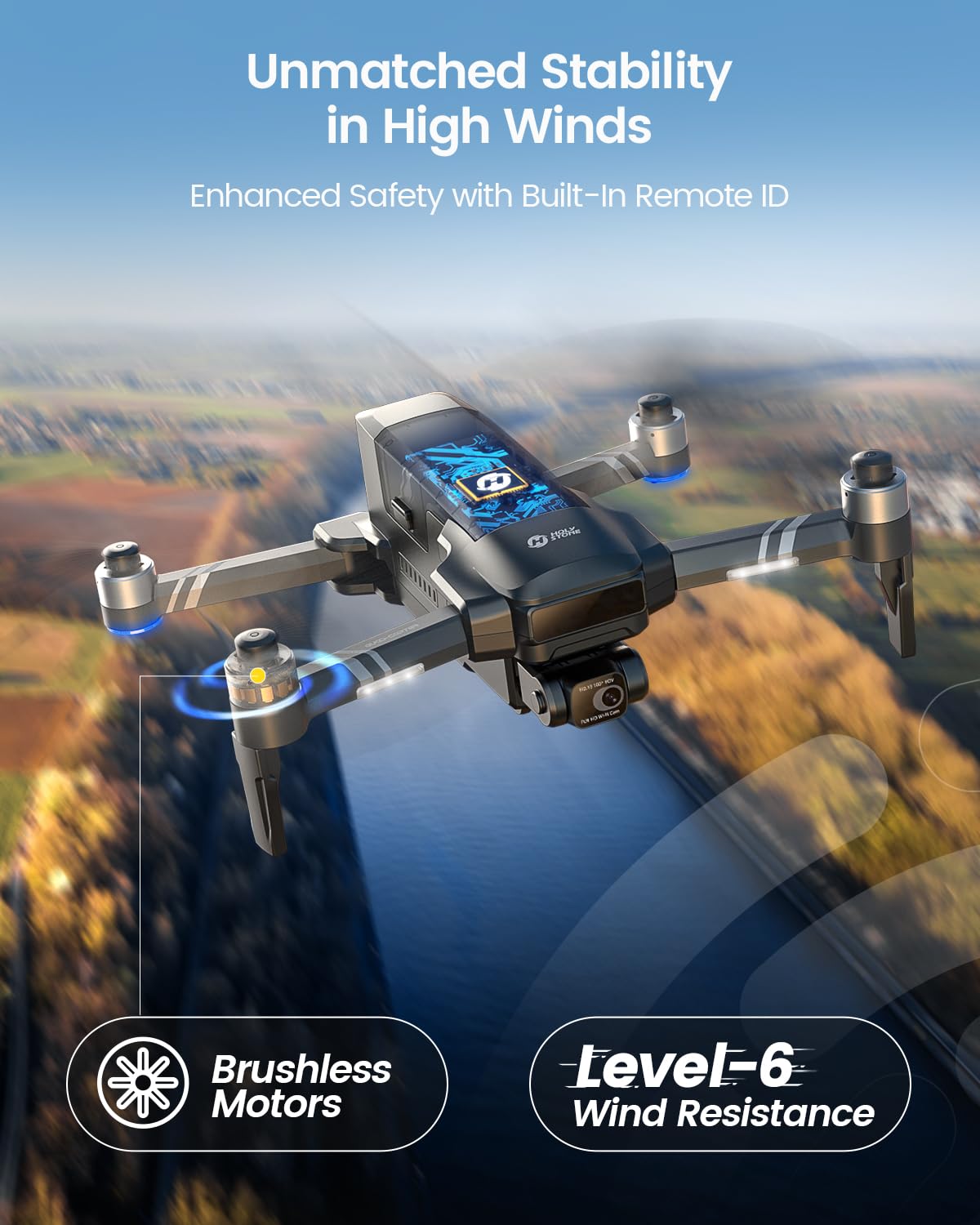2-Axis Gimbal 4K Camera Drone F140