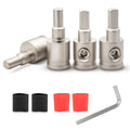 0 Gauge to 4 Gauge Amp Input Reducer 4PCS Brass Wire Terminal Connectors I955567