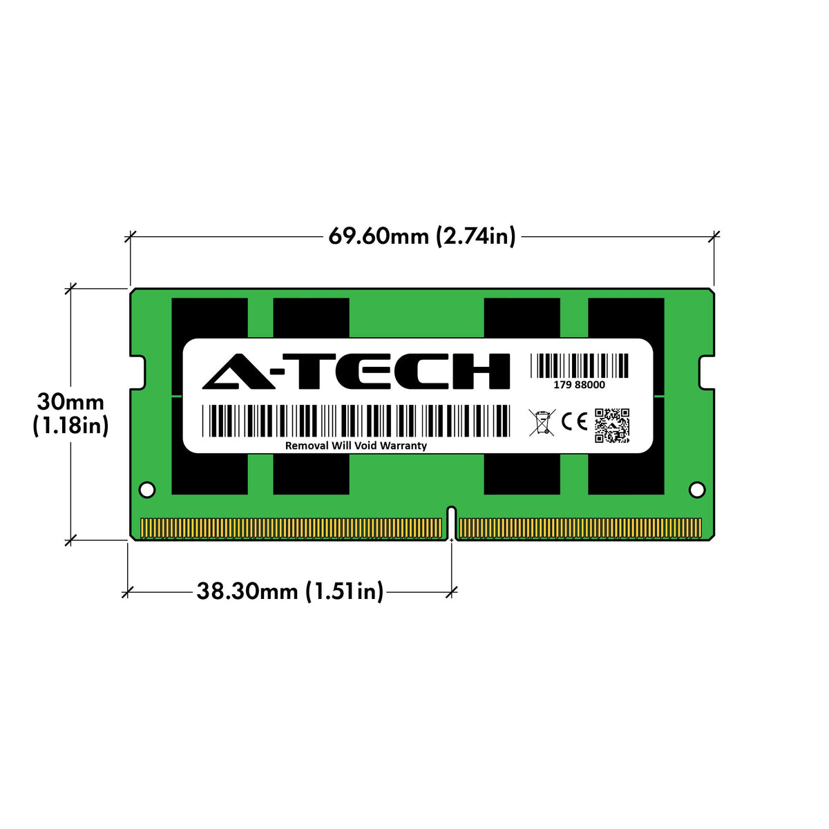 16GB DDR4 2400 MHz SODIMM Laptop RAM Memory Module L201