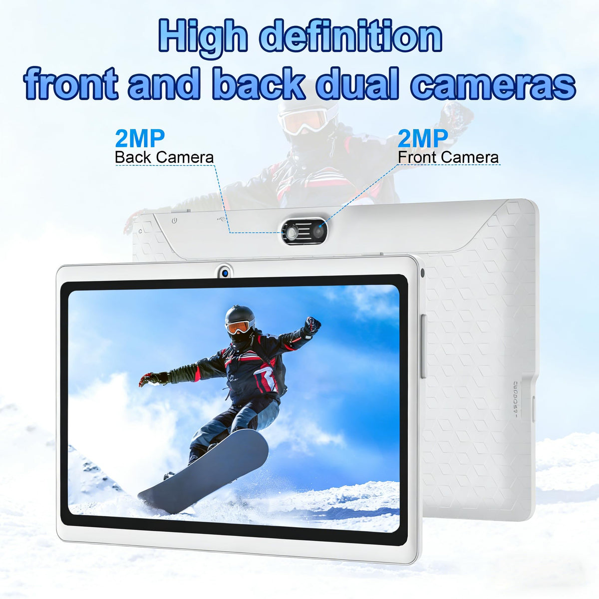 7 Inch Android Tablet with Case, 6GB RAM 32GB ROM, Black M87073