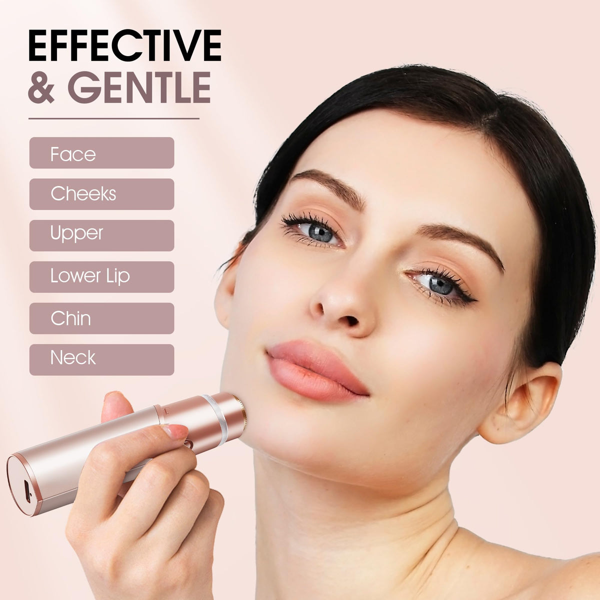 Electric Facial Hair Removal Device for Women K9955