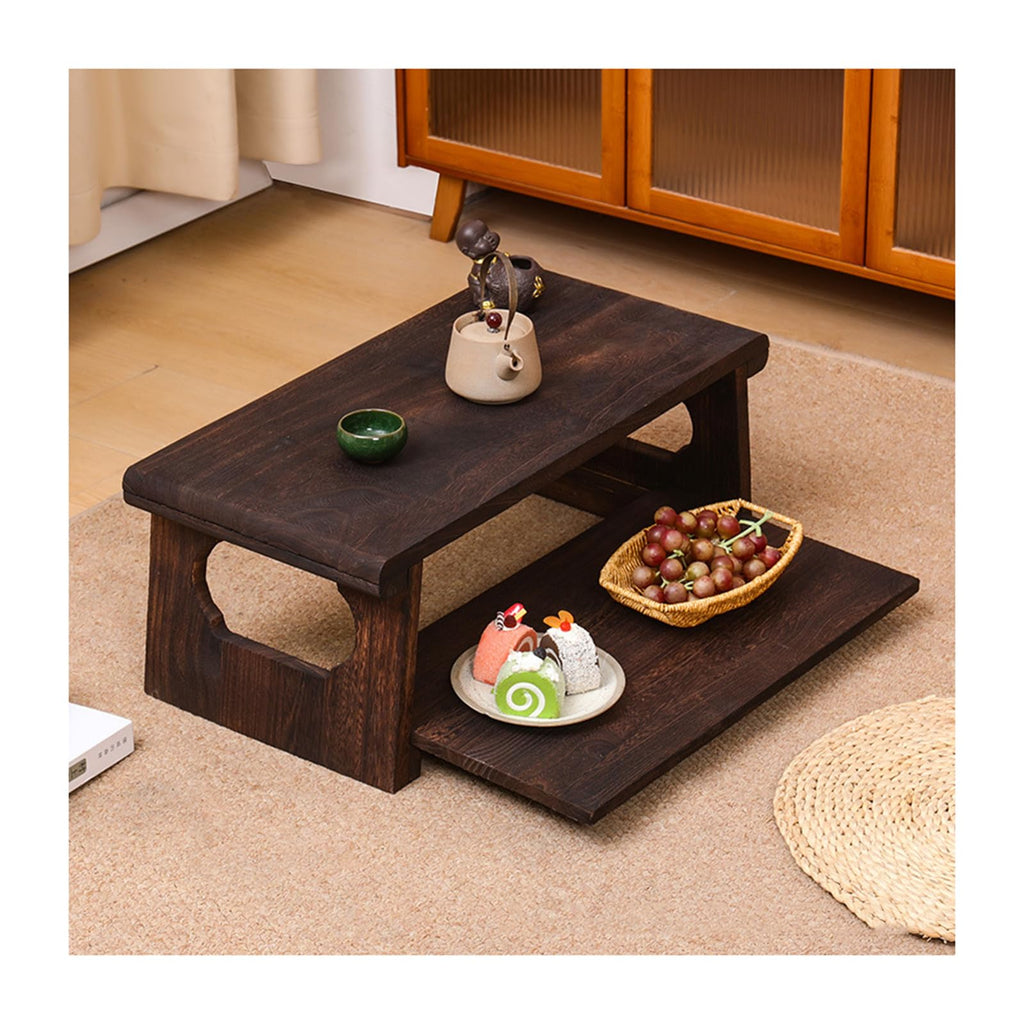 Foldable Japanese Low Floor Table 60x30x22cm Y4807