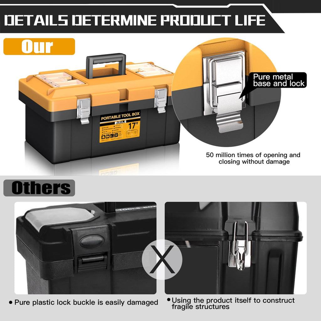 4 In 1 Portable Tool Box Set O38025
