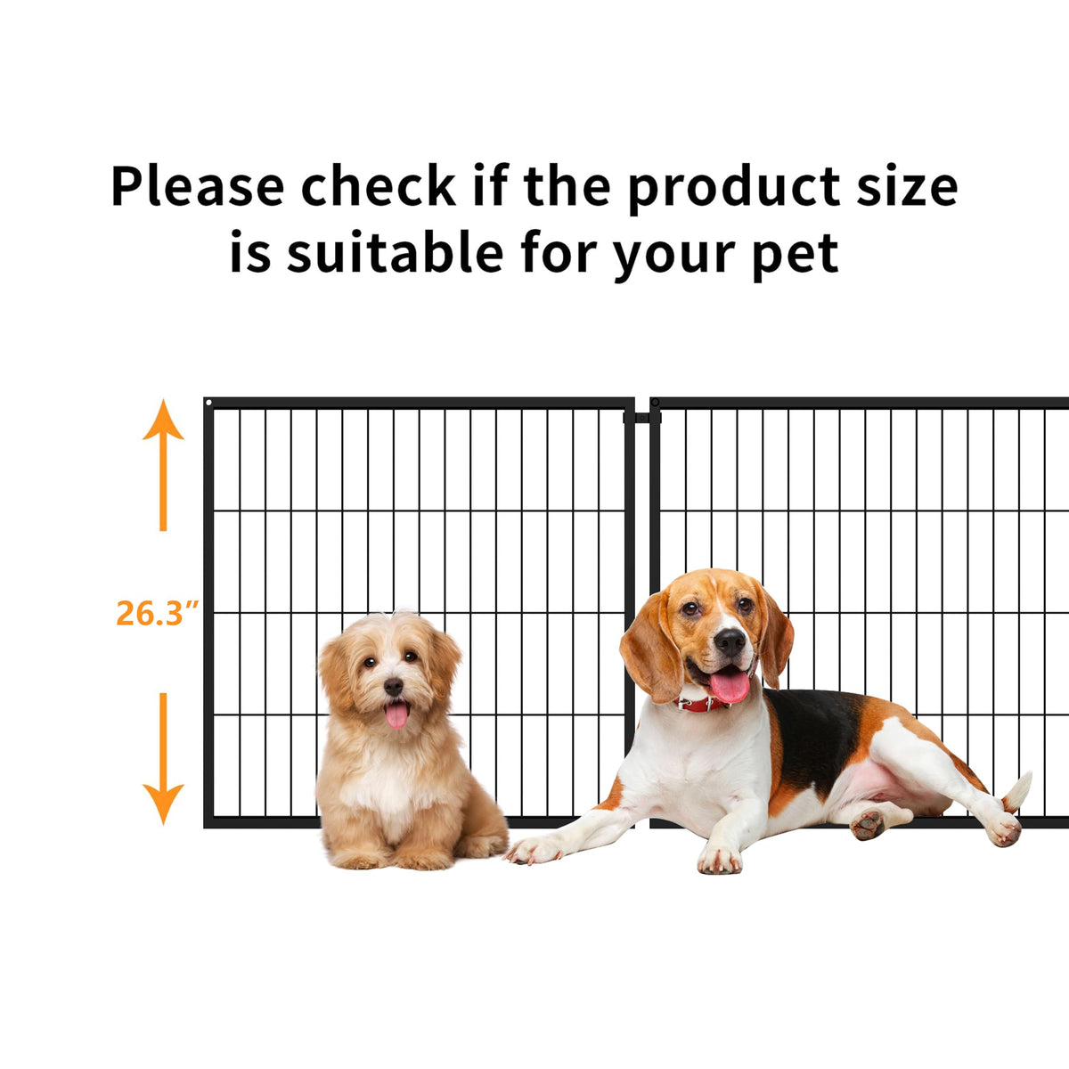 48 Inch Black Metal Dog Crate with Removable Top Cover F172542