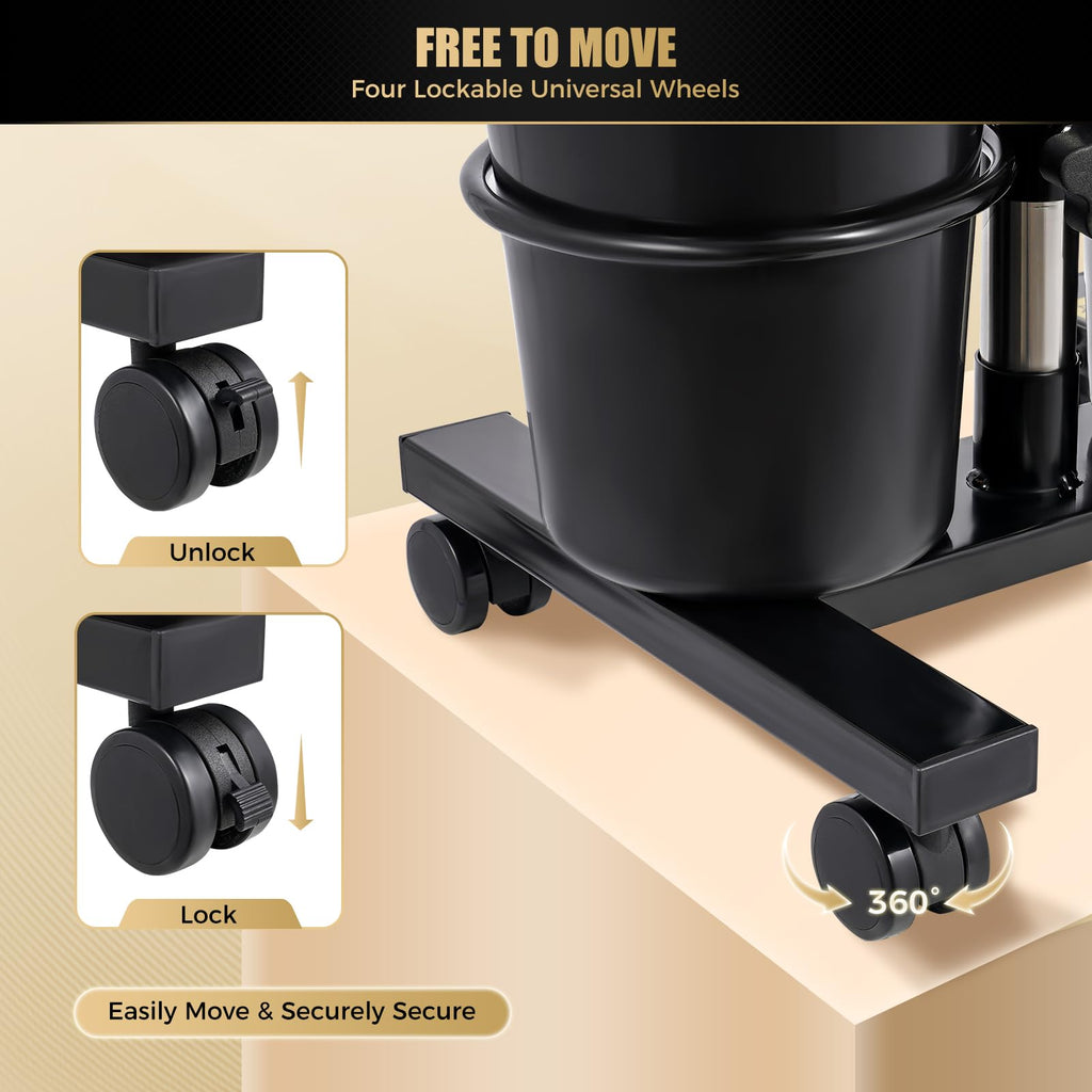 Portable Shampoo Basin with Electric Pump and Wheel B4434