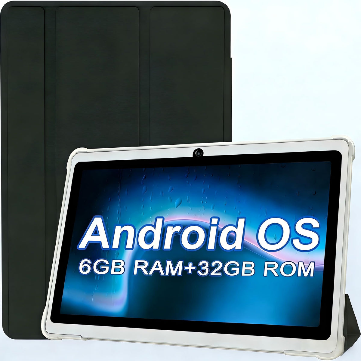 7 Inch Android Tablet with Case, 6GB RAM 32GB ROM, Black M87073
