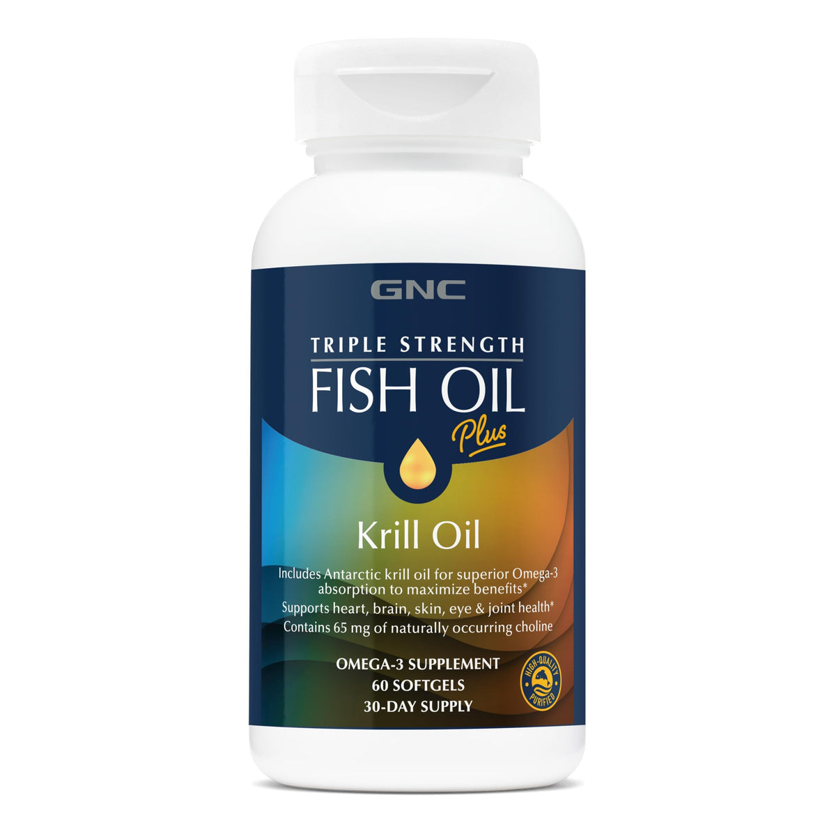 Fish Oil Plus Krill Oil 60 Count A987666