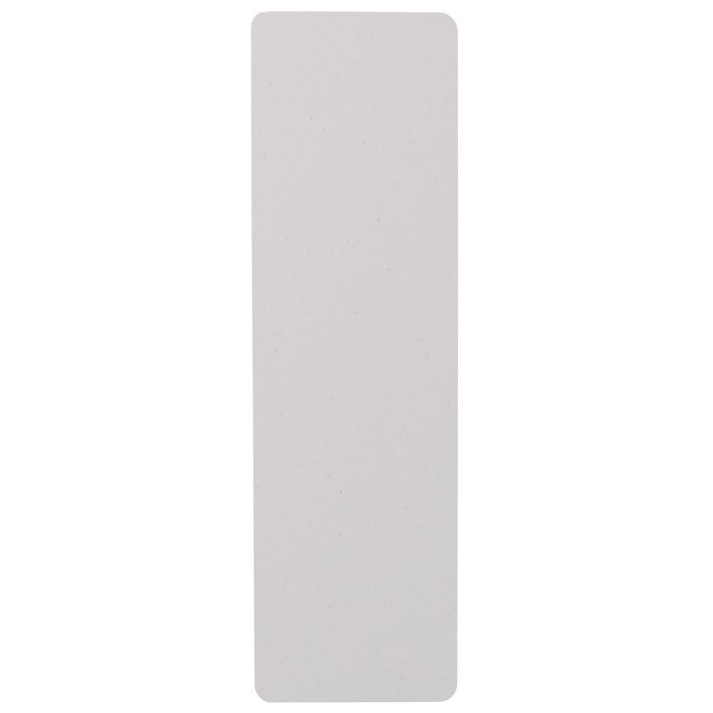 White Rectangular Plastic Folding Table H610873