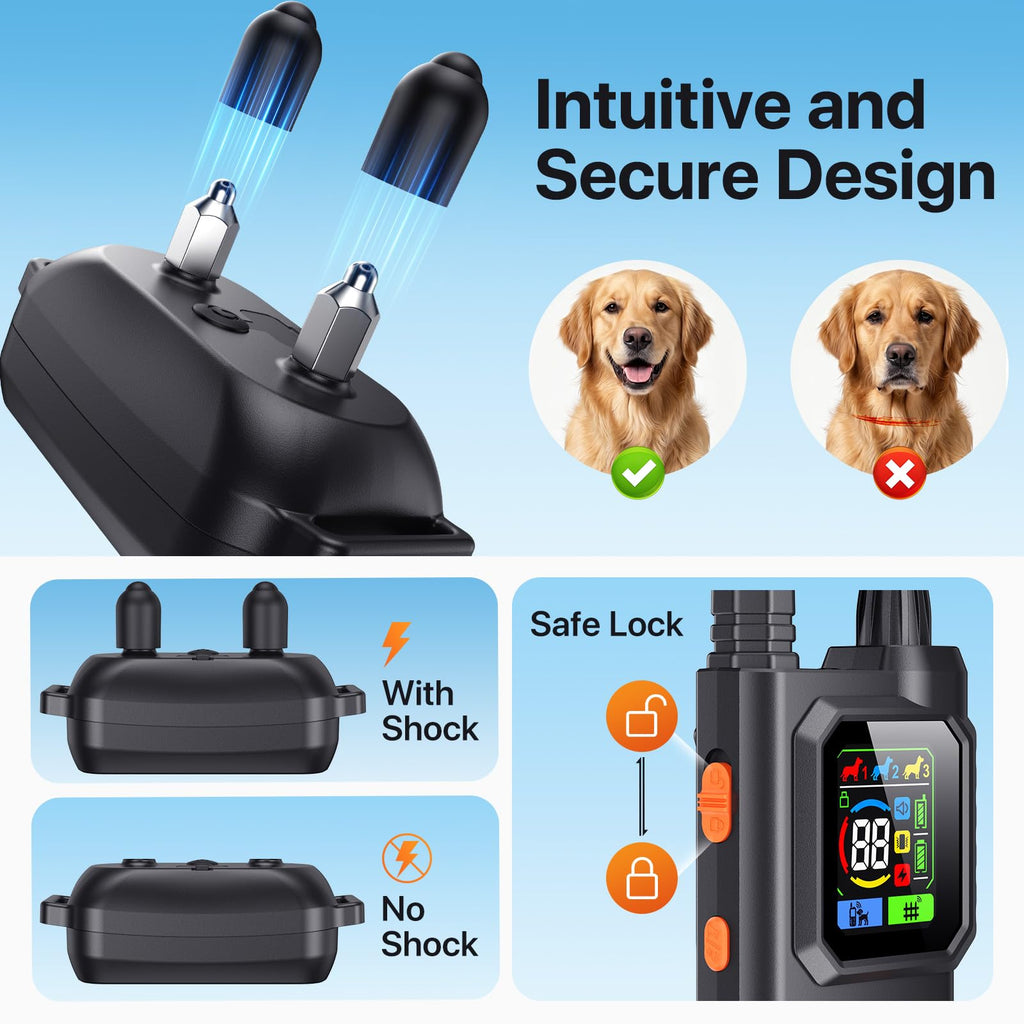 Wireless Dog Collar Fence System & Training Collar X810